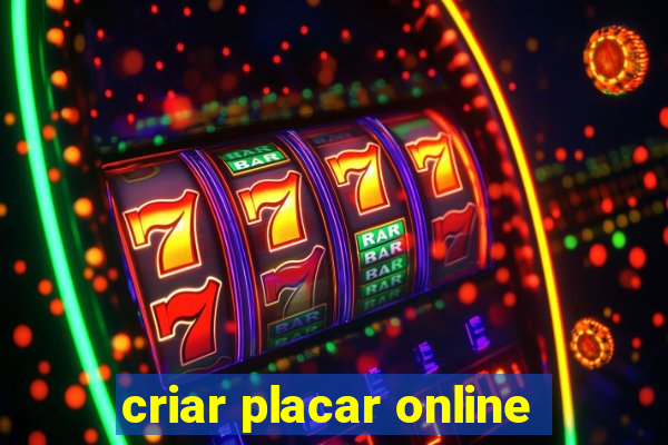 criar placar online